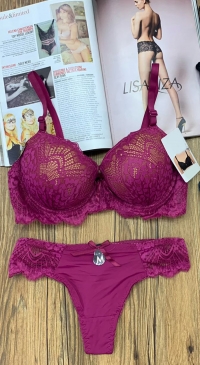 B cup push-up bra set