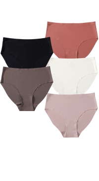Plain seamless panties