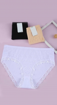 Big size lace briefs for women