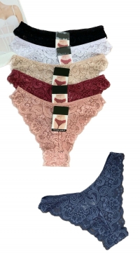 Lace thongs