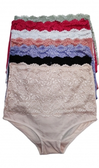 Plus size lace panties