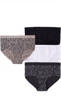 Large size leopard and plain panties (from M to XXL)