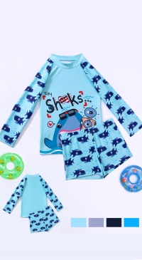 Children's long-sleeved swimsuit