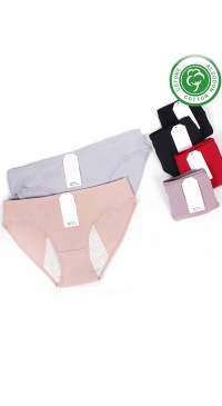 Cotton and junior girls' menstrual panties