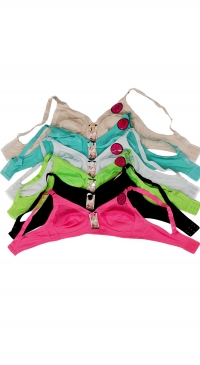 Bra without padding D cup