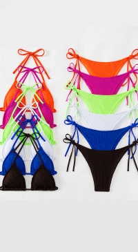 Color bikini