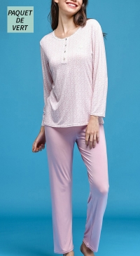 Women's off-season pajamas GREEN