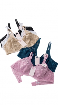 C cup unpadded bra