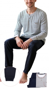 Mixed sailor style pajamas