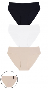 Seamless microfiber boxer shorts