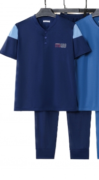 Men's pajamas, pants and shorts, 3 pieces