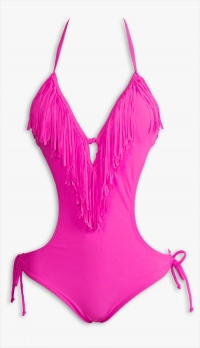 Fringed swimsuit