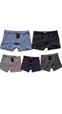 Men's striped boxers