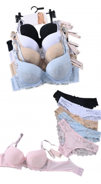 C Cup Bra and Panty Set