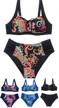 Printed 2-piece swimsuit