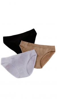 Microfiber shaping panties