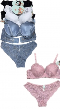 C cup Brazilian brief set