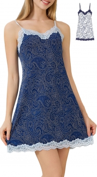 Kashmir print nightie