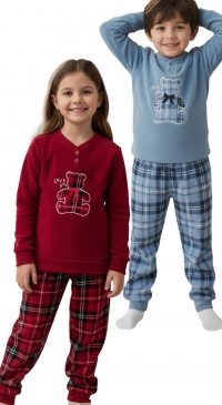 Children's fleece pajamas