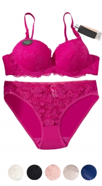B cup bra with matching panties