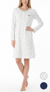 Printed cotton nightdress M to 2XL