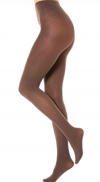 Plain brown 80 denier tights
