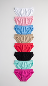 Culottes sans coutures unies – couleurs assorties