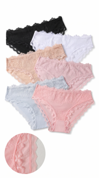 Women's Panties with Elegant Lace – L-XL-XXL