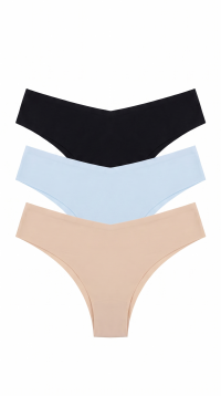 Seamless V-Cut Tanga Briefs Pack – Assorted S/M and L/XL