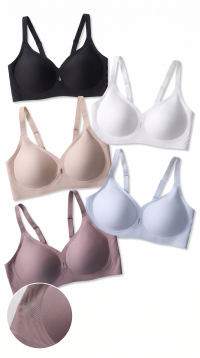 Solid Seamless Bras – L XL XXL 3XL Assortment