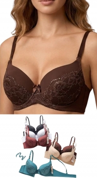 Lace push-up bra (B-cup)