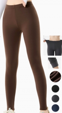 Fleece-lined form-fitting leggings (S/M, L/XL)