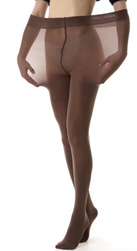 Brown tights – 80 denier – Plus size